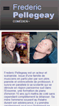 Mobile Screenshot of fredericpellegeay.com